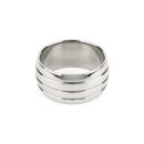 Mr. Steel Oval Barrel C-Ring 55 mm Silver