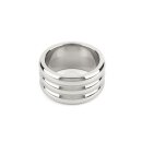 Mr. Steel Elegant Deep C-Ring 40 mm Silver
