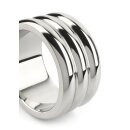 Mr. Steel Elegant Deep C-Ring 40 mm Silver