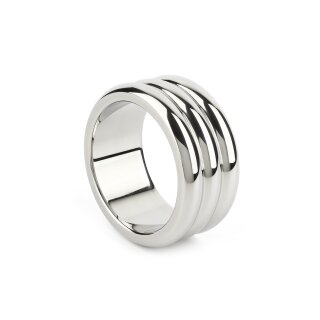 Mr. Steel Elegant Deep C-Ring 45 mm Silver