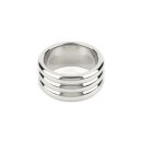 Mr. Steel Elegant Deep C-Ring 45 mm Silver
