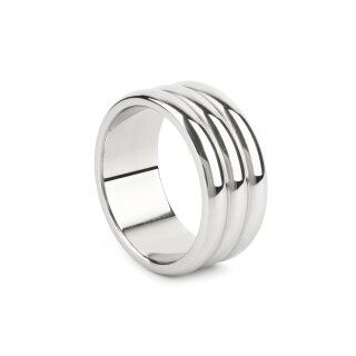 Mr. Steel Elegant Deep C-Ring 50 mm Silver