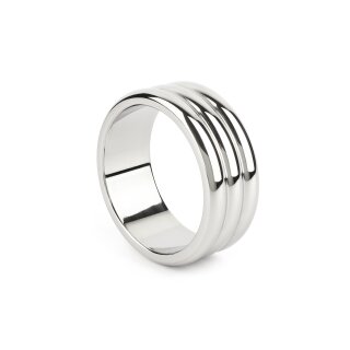 Mr. Steel Elegant Deep C-Ring 55 mm Silver
