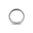 Mr. Steel CrissCross C-Ring 40 mm Silver