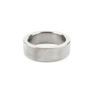 Mr. Steel CrissCross C-Ring 40 mm Silver