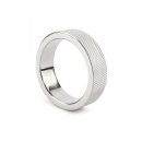 Mr. Steel CrissCross C-Ring 45 mm Silver