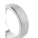 Mr. Steel CrissCross C-Ring 45 mm Silver