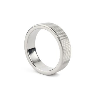Mr. Steel CrissCross C-Ring 50 mm Silver