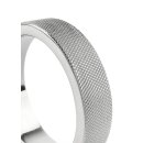 Mr. Steel CrissCross C-Ring 55 mm Silver