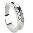Mr. Steel The Imperator C-Ring 55 mm Silver