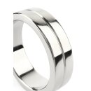 Mr. Steel Single Grooved C-Ring 45 mm Silver