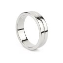 Mr. Steel Single Grooved C-Ring 50 mm Silver