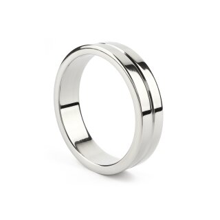 Mr. Steel Single Grooved C-Ring 55 mm Silver