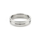 Mr. Steel Single Grooved C-Ring 55 mm Silver