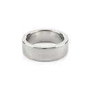 Mr. Steel Wide Band C-Ring 40 mm Silver