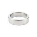 Mr. Steel Wide Band C-Ring 50 mm Silver