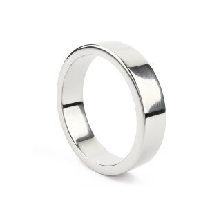 Mr. Steel Wide Band C-Ring 55 mm Silver