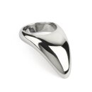 Mr. Steel Teardrop C-Ring 45 mm Silver