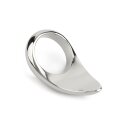 Mr. Steel Teardrop C-Ring 45 mm Silver