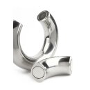 Mr. Steel Click Klak DoNut C-Ring 40 mm Silver