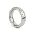 Mr. Steel MeGa Tire C-Ring Satin 40 mm Silver