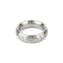 Mr. Steel MeGa Tire C-Ring Satin 45 mm Silver