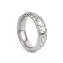 Mr. Steel MeGa Tire C-Ring Satin 50 mm Silver