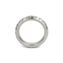 Mr. Steel MeGa Tire C-Ring Satin 50 mm Silver