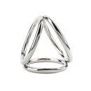 Mr. Steel Triad Chamber C-Ring Large Silver