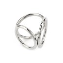 Mr. Steel Triad Chamber C-Ring Large Silver