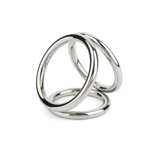 Mr. Steel Triad Chamber C-Ring Small Silver
