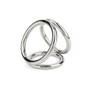 Mr. Steel Triad Chamber C-Ring Small Silver
