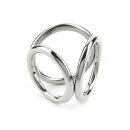 Mr. Steel Triad Chamber C-Ring Small Silver