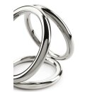 Mr. Steel Triad Chamber C-Ring Small Silver
