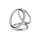 Mr. Steel Triad Chamber C-Ring Small Silver