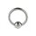Mr. Steel Ball Closure C-Ring 40 mm Silver