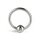 Mr. Steel Ball Closure C-Ring 45 mm Silver
