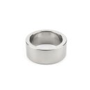 Mr. Steel Mega Wide Band C-Ring 40 mm Silver