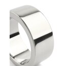 Mr. Steel Mega Wide Band C-Ring 40 mm Silver