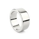 Mr. Steel Mega Wide Band C-Ring 45 mm Silver