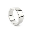 Mr. Steel Mega Wide Band C-Ring 50 mm Silver
