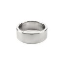 Mr. Steel Mega Wide Band C-Ring 50 mm Silver