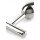 Mr. Steel Pod Plunger Silver 3,8 cm