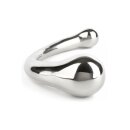 Mr. Steel The Curvy G-spot Double Ended Silver 19 cm