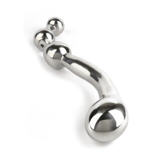 Mr. Steel Multi-Stim Pleasure Wand Silver 19 cm