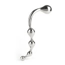Mr. Steel Twisted Desire Bulb Wand Silver 24 cm