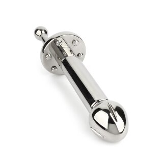 Mr. Steel Reamer Dildo Rotator Silver