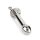 Mr. Steel Reamer Dildo Rotator Silver