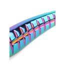 Mr. Steel Devils Tongue Dildo Multicolor