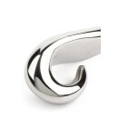 Mr. Steel Devils Tongue Dildo Silver